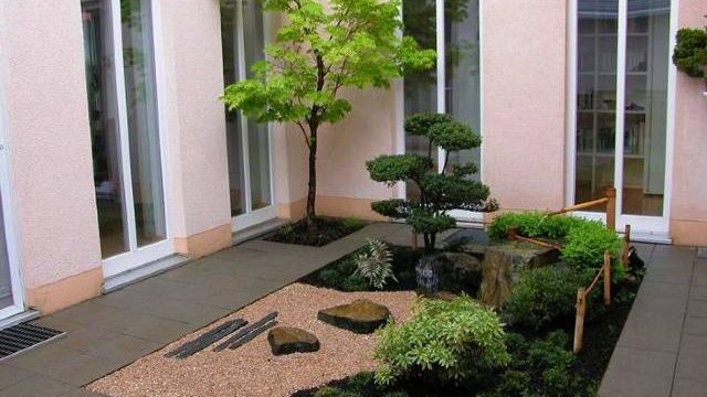 Desain Taman Batu Koral, Kreasi Taman Untuk Depan Rumah desain taman batu koral 2
